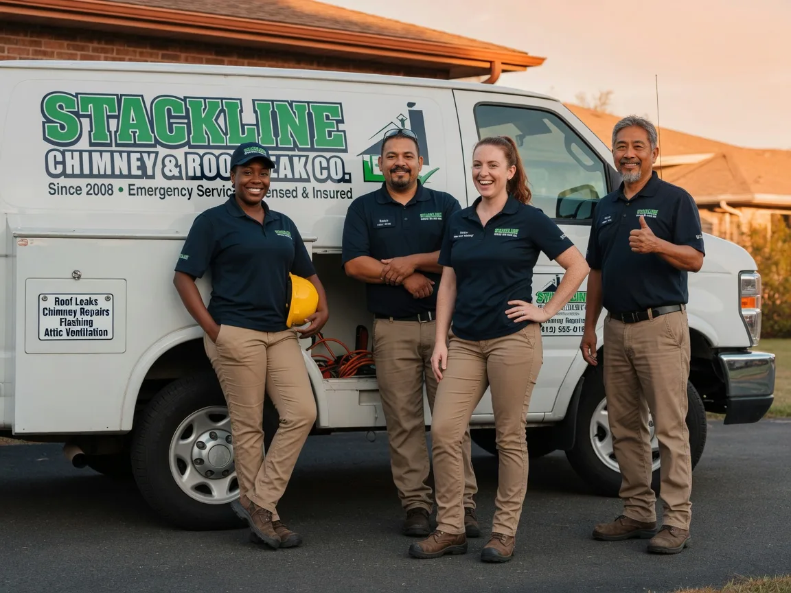 Chimney flashing repair company in Strandburg, SD